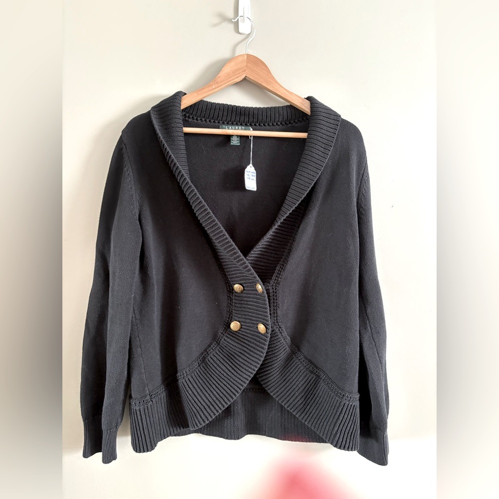 Vintage Ralph Lauren Double Breast Cardi